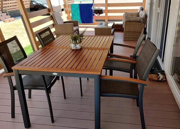 Sunrise Wellbeing Mobile For Mindful, Vegetarian, Active Rest, Just 35 Meters From The Sea